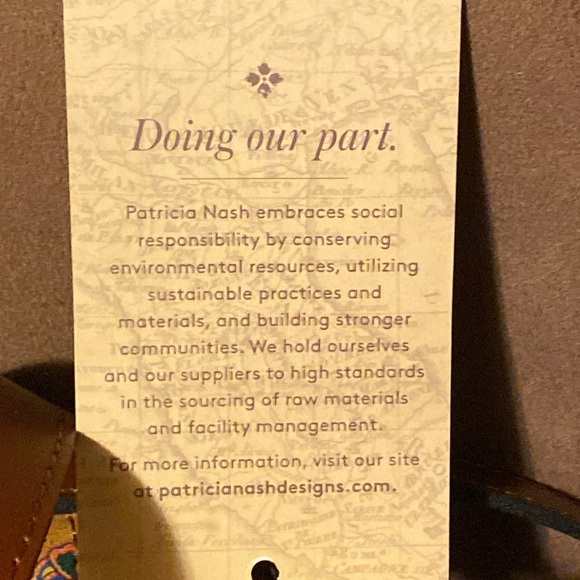 PATRICIA NASH FRENCH TAPESTRY LARONE SHOULDER BAG NWT & DUST BAG - Picture 8 of 16